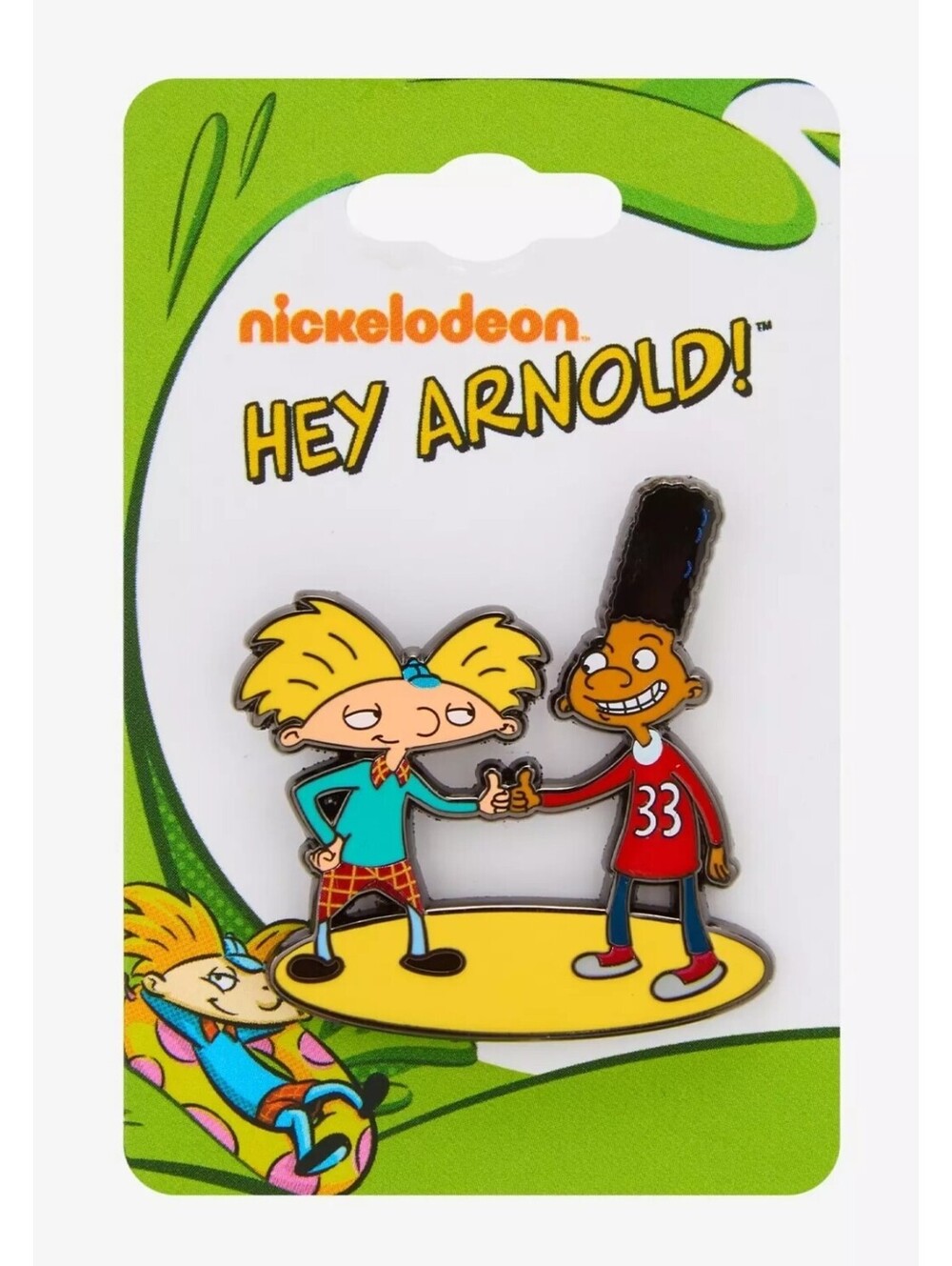 Hey Arnold! Gerald & Arnold Enamel Pin